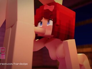 Minecraft xxx film Scarlett Blowjob Animation (by HardEdges)