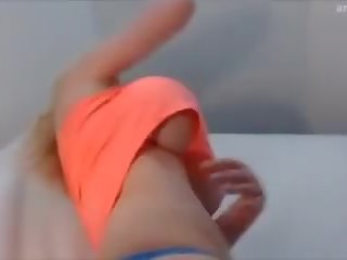 Huge Silicone Boobs Strip