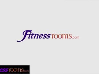 Fitness Rooms passionate Gym Chick Fucks Personal Trainer in Instructional show