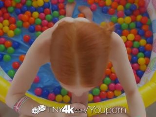 Tiny4k Small Breasted Ginger Dolly Little Fucked immediately afterwards Ball Pit Fun