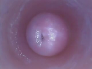 Dildocam – Thin Brunette Showing Her surgeon Vagina Cervix | xHamster