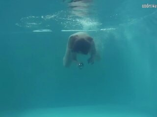 Submerged underwater teen Nikita beauty gets libidinous