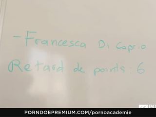 Porno Academie - Sultry School young female Francesca Di Caprio Hardcore Anal And Dp In Threesome