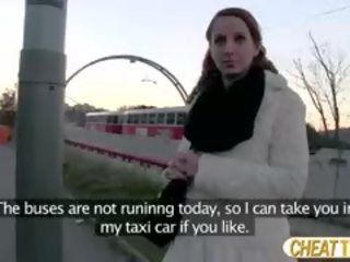 Zuzana Sucks A member For A Free Taxi Ride