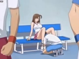 Hentai Chick Enjoys Anal dirty movie At Gym