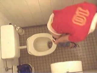 Blonde Teen Pissing Hidden Toilet Cam