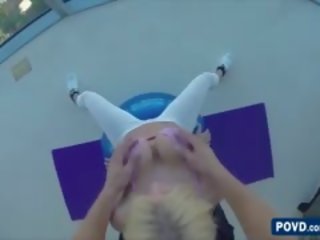 Beguiling Blonde Kyla Kayden Gets A Good Titty Massage