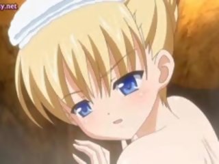 Blonde seductress Anime Gets Pounded