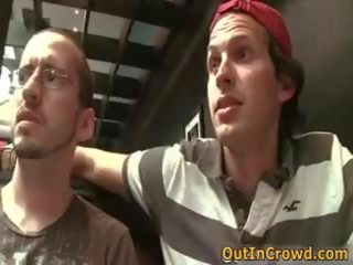 Lascivious Gays Sucking And Fucking In Restaurant Three By Outincrowd